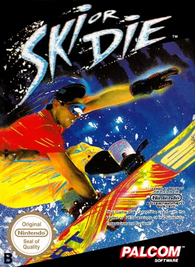 Ski or Die (Europe) box cover front